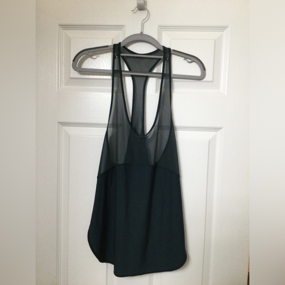 Lululemon Racerback tank. Dark teal. Size 6.